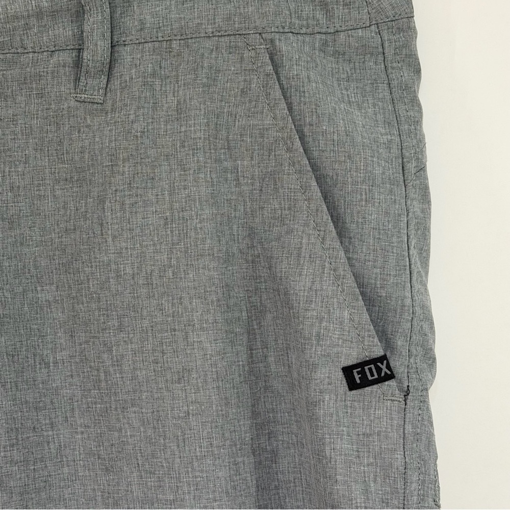 Fox Racing Men's Shorts Gray Size 34 - Picture 2 of 7